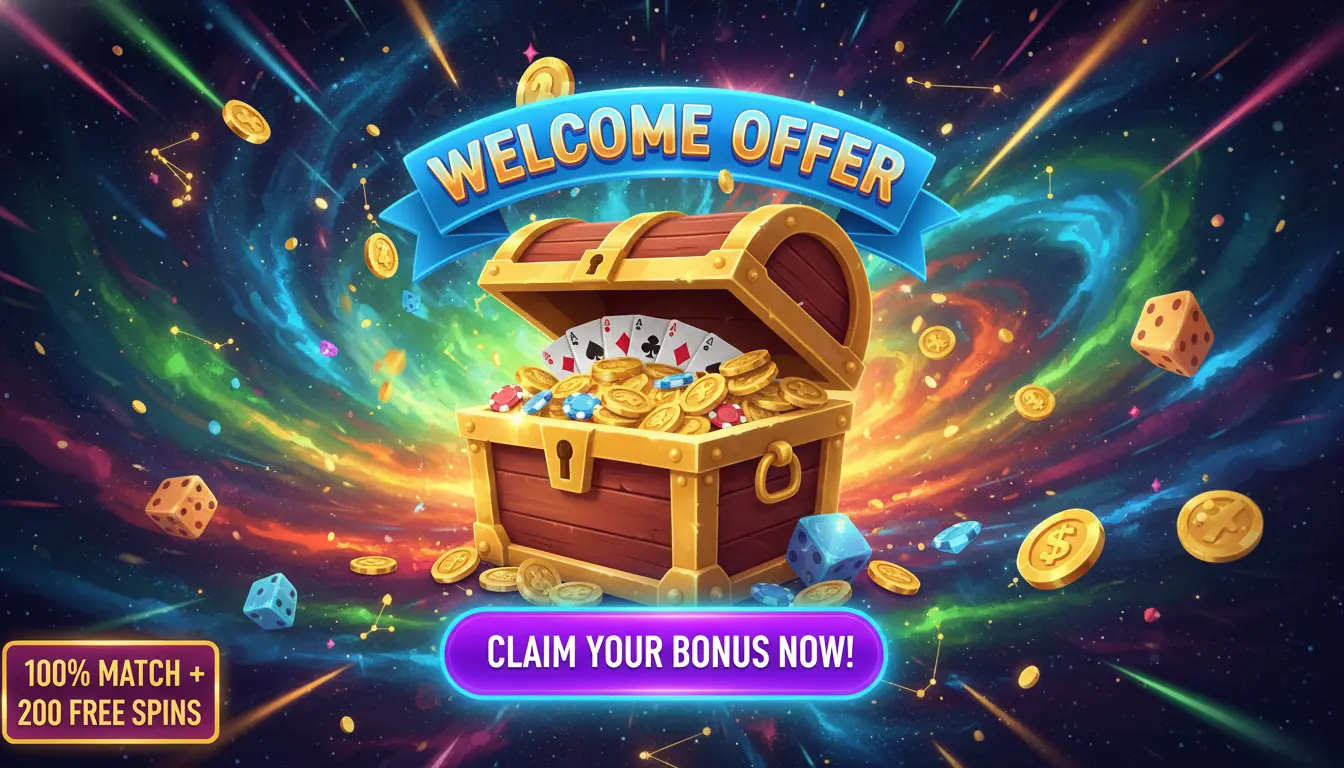 Captain Spins casino welcome offer