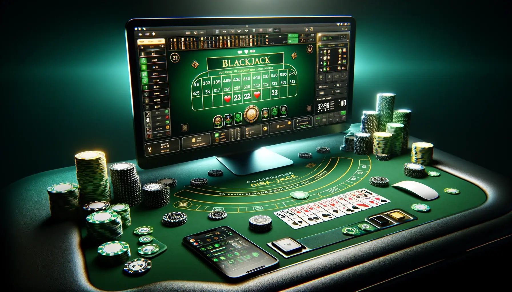 Captain Spins blackjack