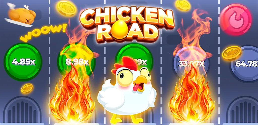 Captain Spins Chicken Road game